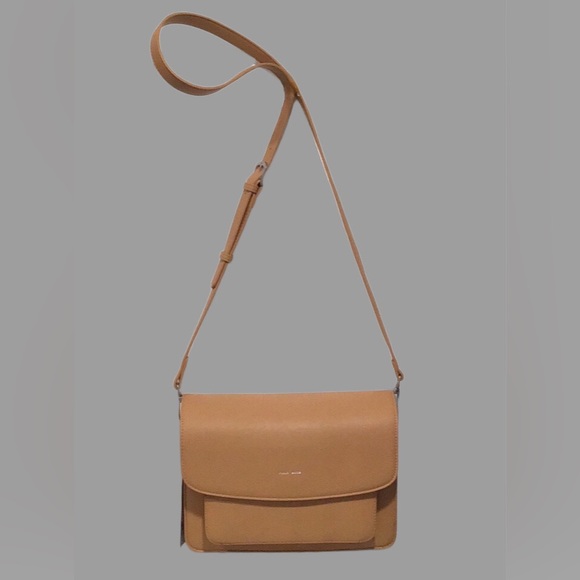 NWT PIXIE MOOD Zoe Causebox Vegan Leather Crossbody, Honey Color - Picture 3 of 15